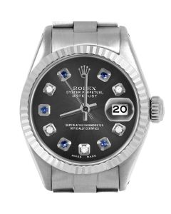 Rolex Datejust 26mm Stainless Steel 6917-SS-RHO-ADS-FLT-OYS