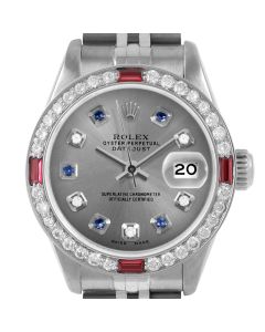 Rolex Datejust 26mm Stainless Steel 6917-SS-SLT-ADS-4RBY-JBL