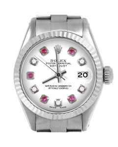 Rolex Datejust 26mm Stainless Steel 6917-SS-WHT-ADR-FLT-OYS