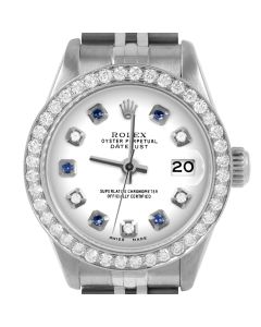 Rolex Datejust 26mm Stainless Steel 6917-SS-WHT-ADS-BDS-JBL