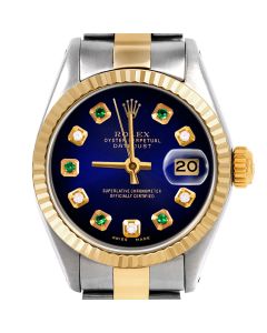Rolex Datejust 26mm Two Tone 6917-TT-BLV-ADE-FLT-OYS