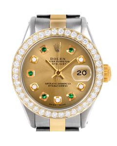 Rolex Datejust 26mm Two Tone 6917-TT-CHM-ADE-BDS-OYS