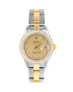 Rolex Datejust 26mm Two Tone 6917-TT-CHM-DIA-SML-BDS-OYS