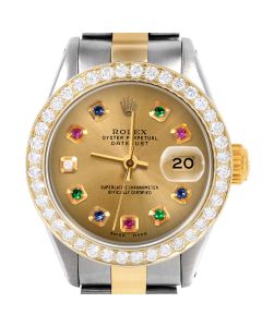 Rolex Datejust 26mm Two Tone 6917-TT-CHM-ERDS-BDS-OYS