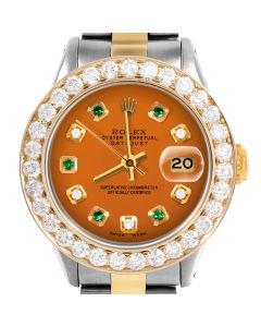 Rolex Datejust 26mm Two Tone 6917-TT-ORN-ADE-2CT-OYS