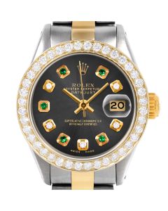 Rolex Datejust 26mm Two Tone 6917-TT-RHO-ADE-BDS-OYS