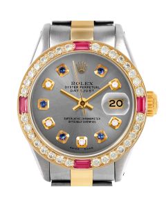 Rolex Datejust 26mm Two Tone 6917-TT-SLT-ADS-4RBY-OYS