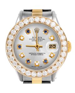 Rolex Datejust 26mm Two Tone 6917-TT-SLV-ADS-2CT-OYS