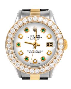 Rolex Datejust 26mm Two Tone 6917-TT-WHT-ADE-2CT-OYS