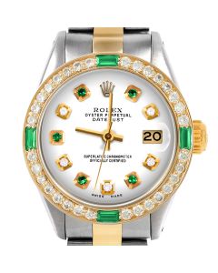 Rolex Datejust 26mm Two Tone 6917-TT-WHT-ADE-4EMD-OYS