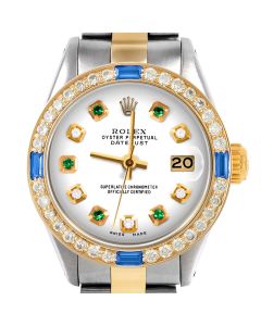 Rolex Datejust 26mm Two Tone 6917-TT-WHT-ADE-4SPH-OYS