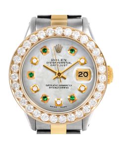 Rolex Datejust 26mm Two Tone 6917-TT-WMOP-ADE-2CT-OYS