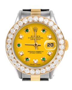 Rolex Datejust 26mm Two Tone 6917-TT-YLW-ADE-2CT-OYS