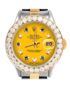 Rolex Datejust 26mm Two Tone 6917-TT-YLW-ADS-2CT-OYS
